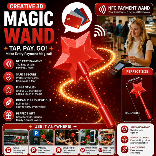 Creative 3D Magic Wand