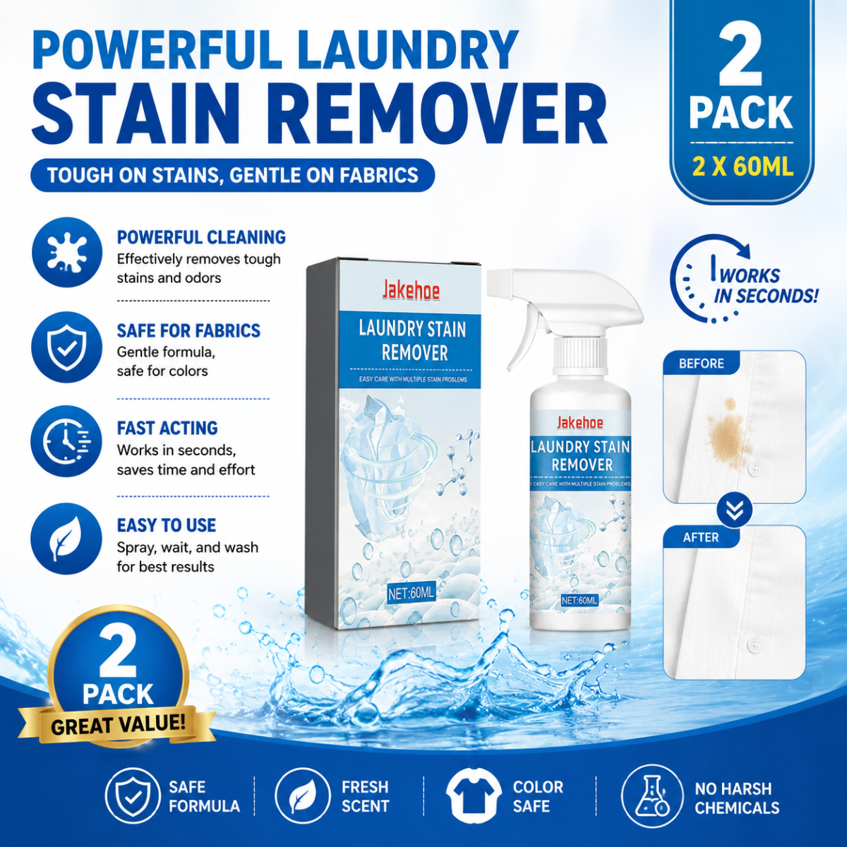 Instant Stain Remover Spray