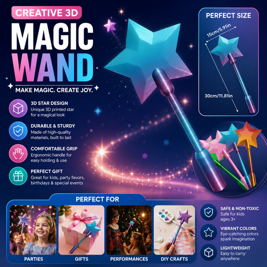 Creative 3D Magic Wand