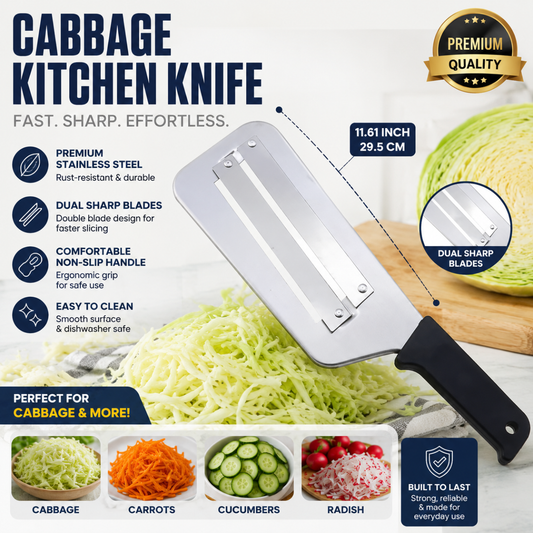 Double-Blade Cabbage Slicer