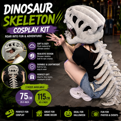 Dinosaur Skeleton Cosplay Kit