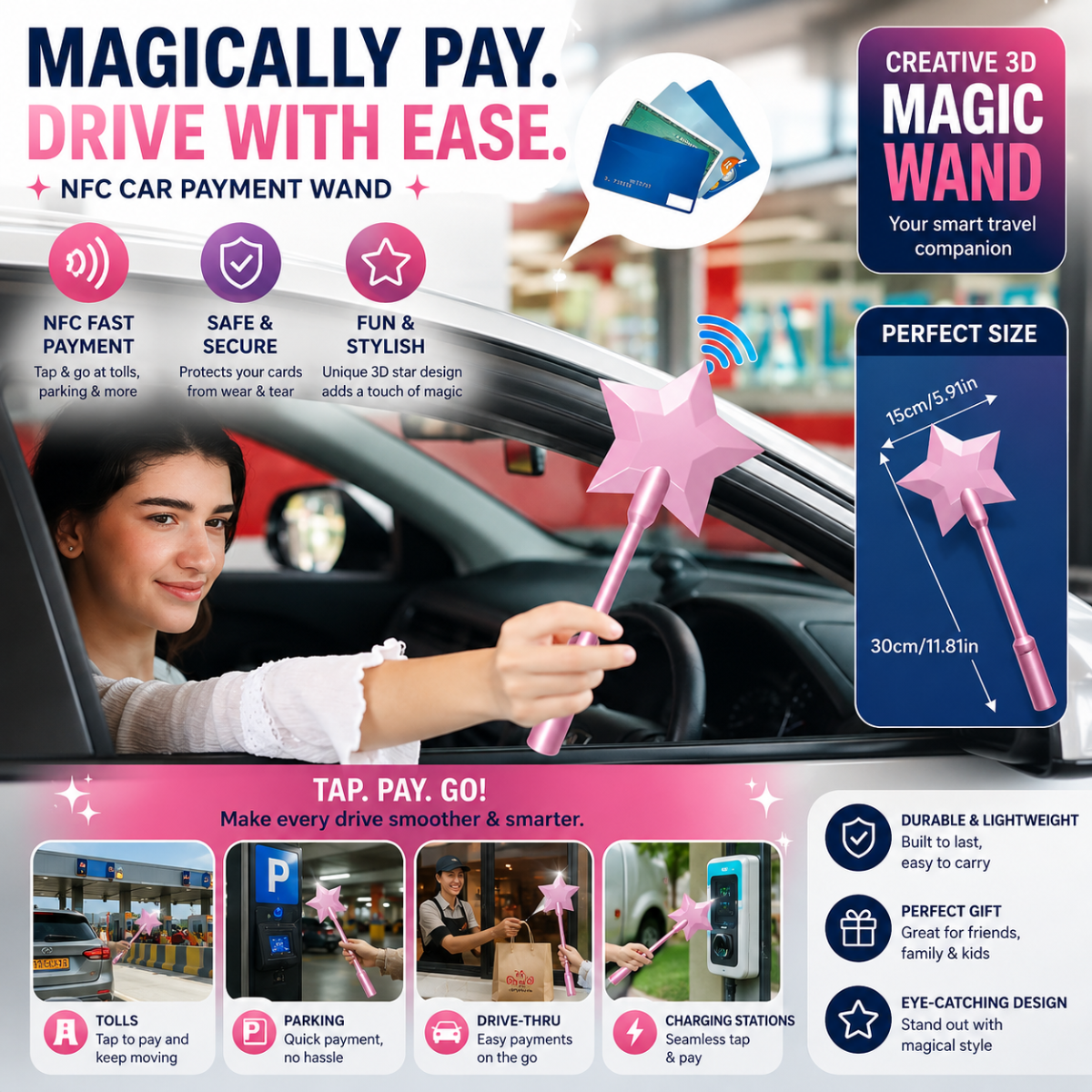 Creative 3D Magic Wand