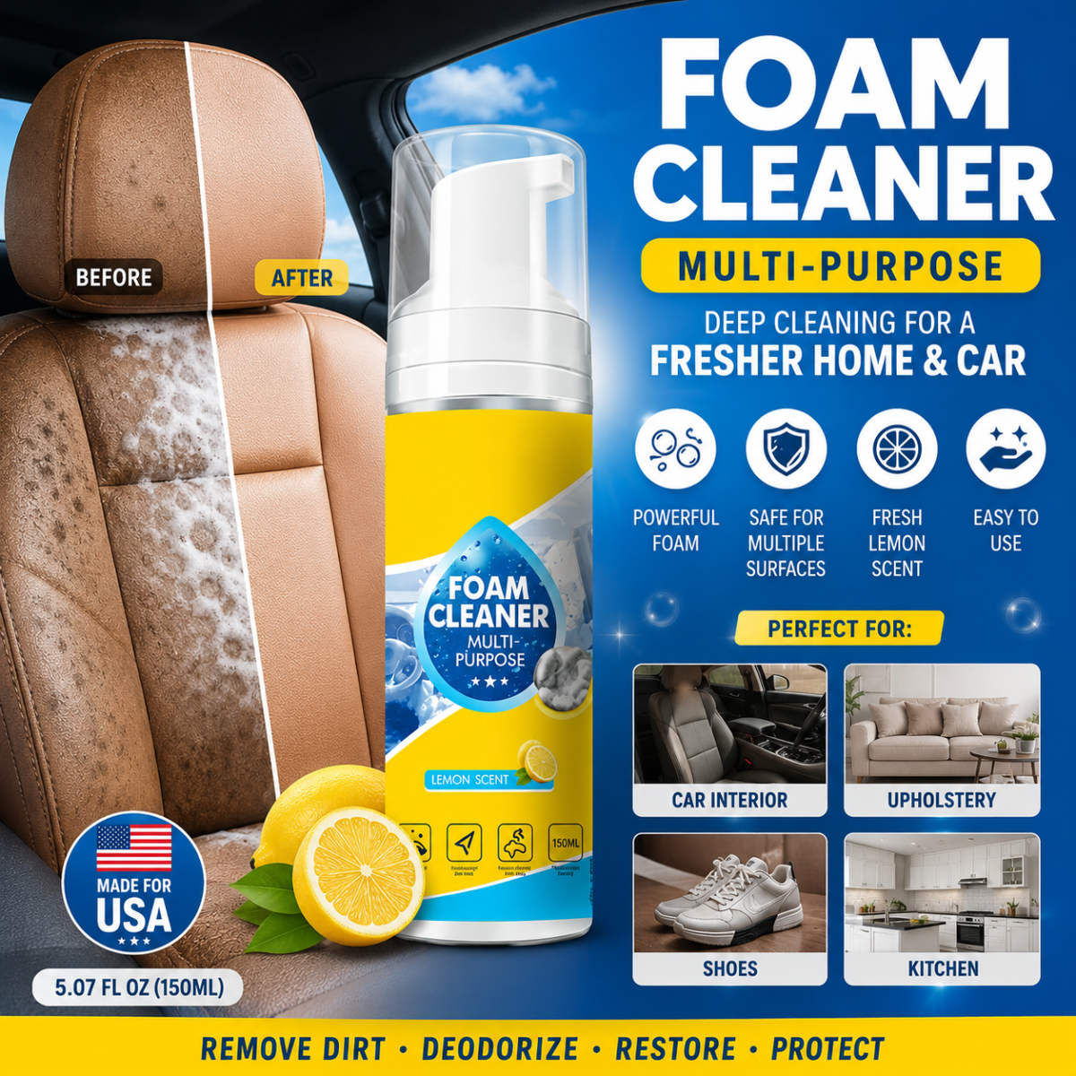 Multipurpose Foam Cleaner