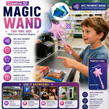 Creative 3D Magic Wand