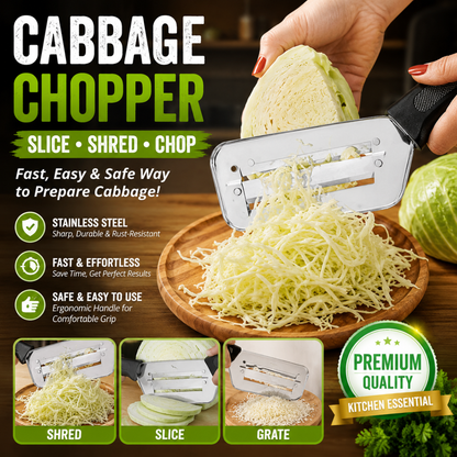 Double-Blade Cabbage Slicer