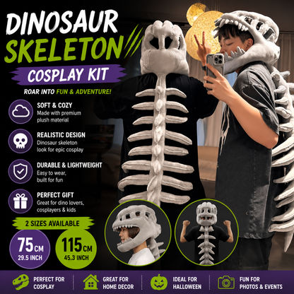 Dinosaur Skeleton Cosplay Kit