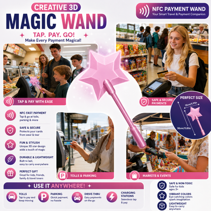 Creative 3D Magic Wand
