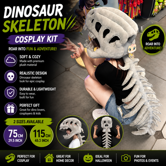 Dinosaur Skeleton Cosplay Kit