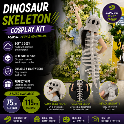 Dinosaur Skeleton Cosplay Kit