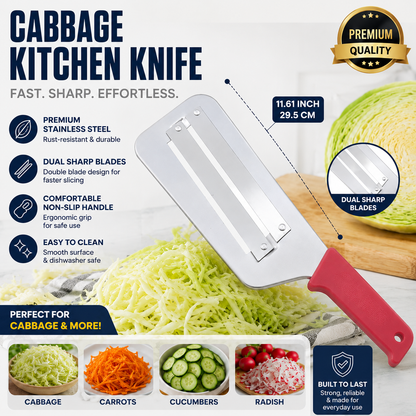 Double-Blade Cabbage Slicer