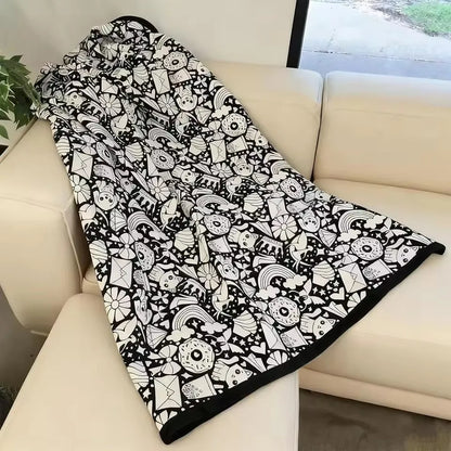DIY Coloring Blanket for Kids