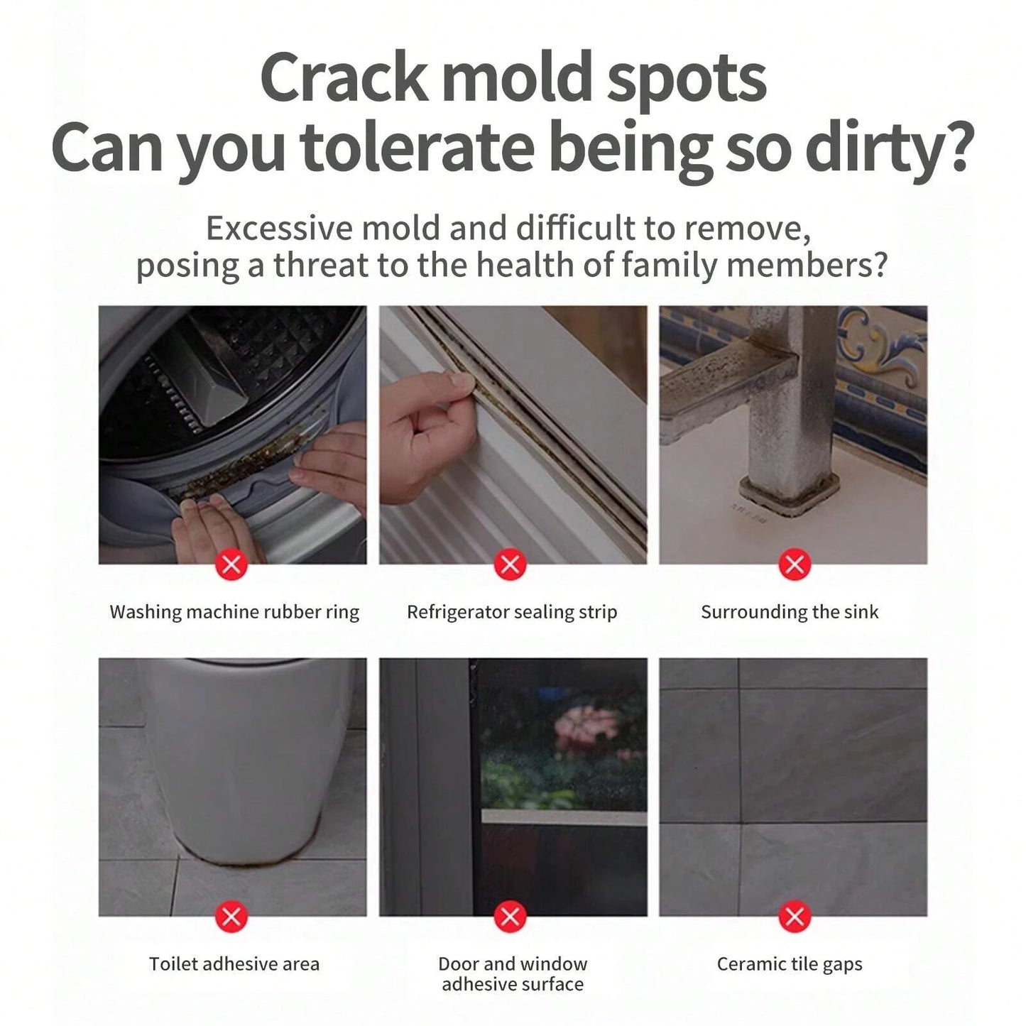 Mold & Mildew Remover Gel