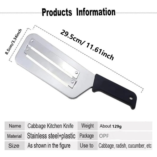 Double-Blade Cabbage Slicer