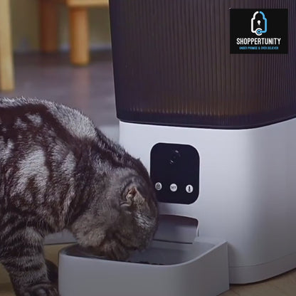 Automated Food Bowl: Wi-Fi, Camera, Voice & APP